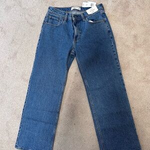 Abercrombie & Fitch Low Rise “The Baggy” Straight Leg Jeans Size 26xs